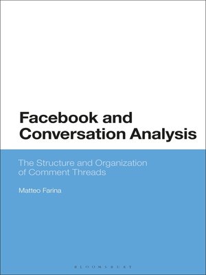 cover image of Facebook and Conversation Analysis